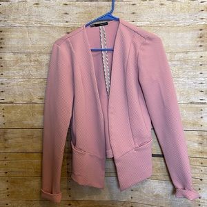 Maurices Pink Textured Blazer